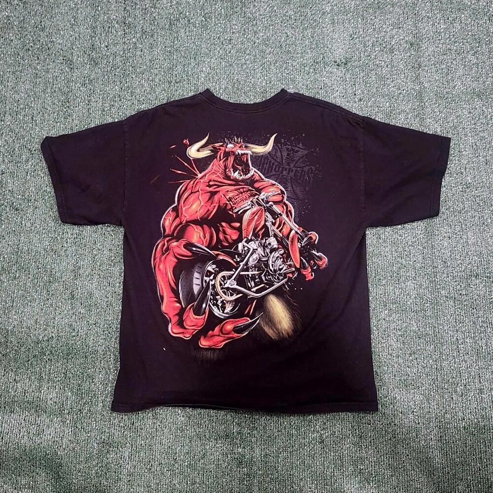 XL Y2k "El Diablo" West Coast Choppers Crazy Tee